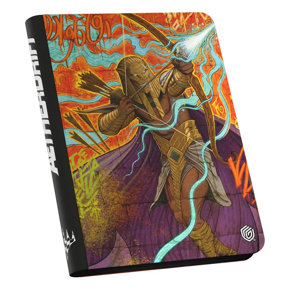 Ultimate Guard Zipfolio 18-Pocket Xenoskin (360 double-sleeved cards) Magic: The Gathering "Aetherdrift" - Ketramose the New Dawn